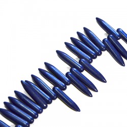 Pendente a Forma di ago in Howlite 25 mm