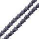 Étoile en Howlite 20 mm (40 cm de Longueur - 24 Pièces)