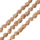 Perle Irrégulière en Howlite Ronde Petite Taille 12 mm