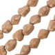Perle Irrégulière en Howlite Ronde Petite Taille 12 mm