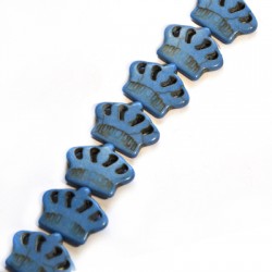 Perla Howlite a Corona 18X25 mm