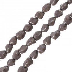 Howlite Irregular Bead Round 12mm