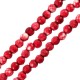 Perlina di Howlite Sfaccettata 4mm (~102pz/filo)