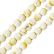 Perlina di Howlite Sfaccettata 6mm (~66pz/filo)