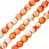 Blanco/Naranja