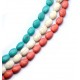 Perle Ovale en Howlite 13 x 18 mm (Environ 22-24 Pièces)