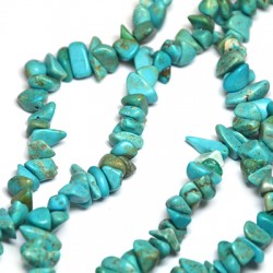 Distanziatore di Howlite Irregolare 3-5mm (~326pz/filo)