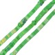 Perle Carrée en Howlite vert Clair 3 mm/2 mm Ø 0.9 mm (~235 Pièces)