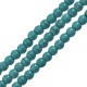 Howlite Bead Round Light Aqua Blue (~2-2.5mm (~190pcs)