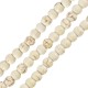 Howlite Bead Round White 4mm (~Ø1.2mm (~100pcs)