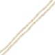Howlite Bead Round White 4mm (~Ø1.2mm (~100pcs)