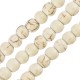 Howlite Bead Round White 4mm (~Ø1.2mm (~100pcs)