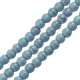 Howlite Bead Round Light Aqua Blue 4mm (~Ø1.2mm (~100pcs)