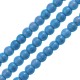 Howlite Bead Round Sky Blue 4mm (~Ø1.2mm (~100pcs)