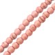Howlite Bead Round Pink 4mm (~Ø1.2mm (~100pcs)