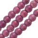 Howlite Bead Round Purple 4mm (~Ø1.2mm (~100pcs)