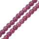 Howlite Bead Round Purple 4mm (~Ø1.2mm (~100pcs)