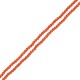 Howlite Bead Round Orange 4mm (~Ø1.2mm (~100pcs)