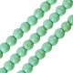 Howlite Bead Round Mint 6mm Ø~1.2mm (~65pcs)