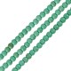 Howlite Bead Round Dark Green 6mm Ø~1.2mm (~65pcs)