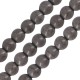 Howlite Bead Round Grey 10mm Ø1.6mm (~38pcs)