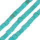 Perle Cubique en Howlite 4 x 5 mm Ø 1.5 mm