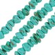 Howlite Bead Irregular ~8mm Ø1.3mm