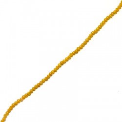 Perle de jade Jaune 2.3 mm