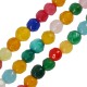 Agate Bead Faceted Round 4mm (~91pcs)