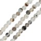 Perle sémi-précieuse en Agate 4mm (~94pcs/fil)
