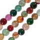 Agate Bead Faceted Round 4mm (~94pcs)