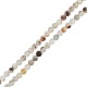 Perlina Satinata di Agata 8mm (~48pz/filo)