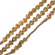 Hematite Slider Heart 6mm Ø1mm (70pcs) (40cm)
