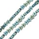 Perle Passant Fleur 4mm en Hématite (~40cm)