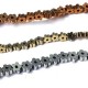 Flor de Hematites 4mm (40cm/tira)