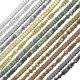 Hematite Tube Faceted 4x2mm Ø1mm (200pcs) (40cm)