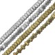 Hematite Tube Faceted 4x2mm Ø1mm (200pcs) (40cm)