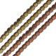 Distanziatore di Ematite Cubetto 3mm (~200pz/filo)
