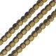 Entrepieza de Hematite Cubo 3mm(~200unid/tira)