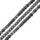 Entrepieza de Hematite Cubo 3mm(~133unid/tira)