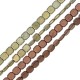 Cubetto Schiacciato Piatto di Ematite 6x6mm (~40cm/filo)