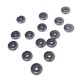 Hematite Bead Donut Round 6mm/2mm Ø1mm (70pcs) (40cm)