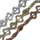 Αιματίτης Λουλούδι Περαστό 16mm Ø1.6mm (26τμχ) (40cm)