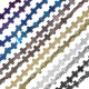 Hematite Slider Cross 4mm Ø0.8mm (94pcs) (40cm)
