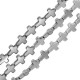 Hematite Slider Cross 8x10mm Ø1mm (40pcs) (40cm)