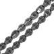 Passante di Ematite Teschio 3D 6x8mm (~40cm/filo)