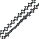 Hematite Slider Cross 6mm Ø0.8mm (64pcs) (40cm)