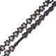 Entrepieza de Hematite Flor 6mm (~40cm/tira)