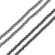 Αιματίτης Χάντρα Στρογγυλή 2mm Ø0.6mm (190τμχ) (40cm)