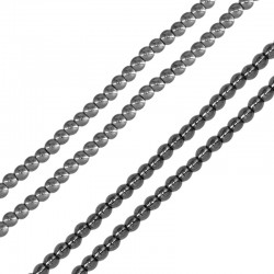 Perlina di Ematite 2mm (~203pz/filo)